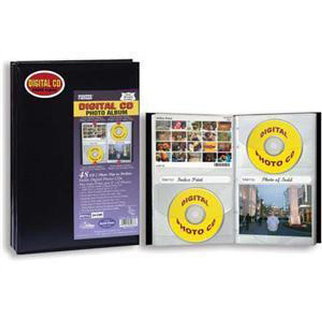 Pioneer 4 x 6 In. Digital CD Photo Album 2-UP (48 Photos)