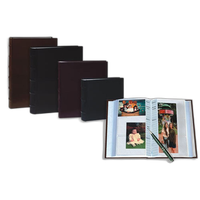 Pioneer Sewn Leather Bi-Directional Photo Album - Assorted 4 Pack 1