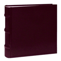 Pioneer Sewn Leather Bi-Directional Photo Album - Assorted 4 Pack 4