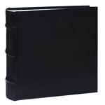 Pioneer 4 x 6 In. Sewn Leather Bi-Directional Photo Album (100 Photos)-Black 0