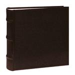 Pioneer 4 x 6 In. Sewn Leather Bi-Directional Photo Album (100 Photos)-Brown 0