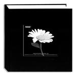 Pioneer 4 x 6 In. Fabric Frame Bi-Directional Photo Album (100 Photos)-Black 0