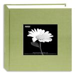 Pioneer 4 x 6 In. Fabric Frame Bi-Directional Photo Album (100 Photos)-Green 0