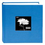 Pioneer 4 x 6 In. Fabric Frame Bi-Directional Photo Album (200 Photos)-Blue 1