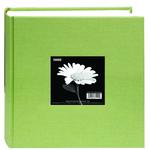 Pioneer Fabric Frame Bi-Directional Photo Album (200 4x6 photos)- Sage Green 0