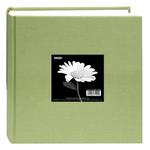 Pioneer Fabric Frame Bi-Directional Photo Album (200 4x6 photos)- Sage Green 1