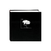Pioneer 5x7 Cloth Frame Photo Album (200 Photos) - Black 1