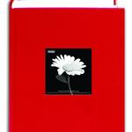 Pioneer 4 x 6 In. Fabric Frame Bi-Directional Photo Album (300 Photos) - Red 0