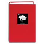 Pioneer 4 x 6 In. Fabric Frame Bi-Directional Photo Album (300 Photos) - Red 1