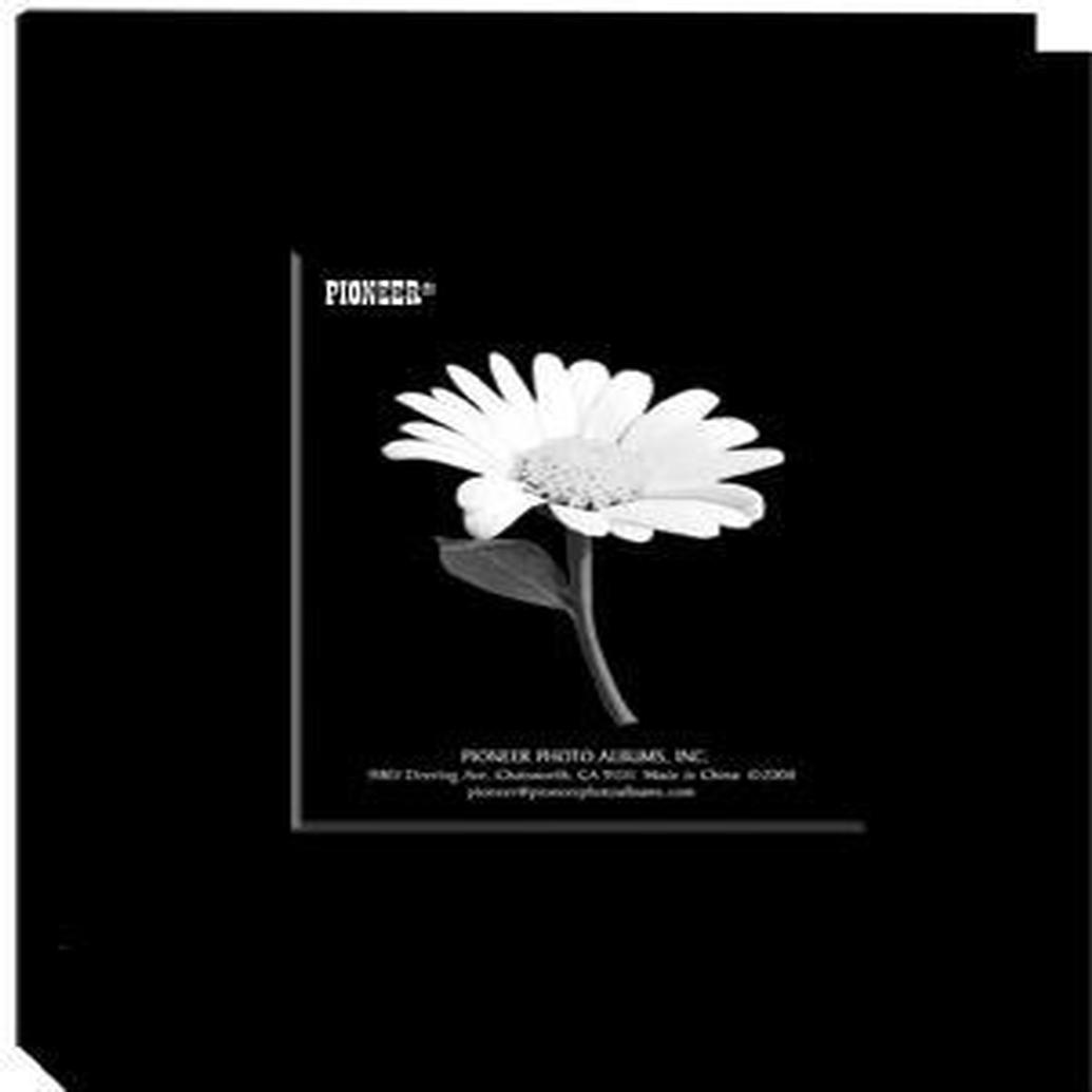 Pioneer 4 x 6 In. Mini Cloth Frame Photo Album (24 Photos) - Black