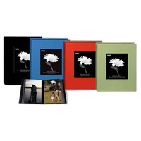 Pioneer 4 x 6 In. Mini Cloth Frame Photo Album (24 Photos) - Blue 1