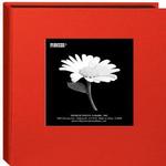Pioneer 4 x 6 In. Mini Cloth Frame Photo Album (24 Photos) - Red 0