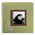 Pioneer 4 x 6 In. Designer Raised Frame Photo Album (200 Photos) - Leaves 1
