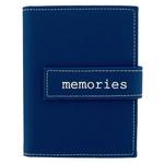 Pioneer 4 x 6 In. Expressions Embroidered Photo Album - Blue - 36 Photos 0