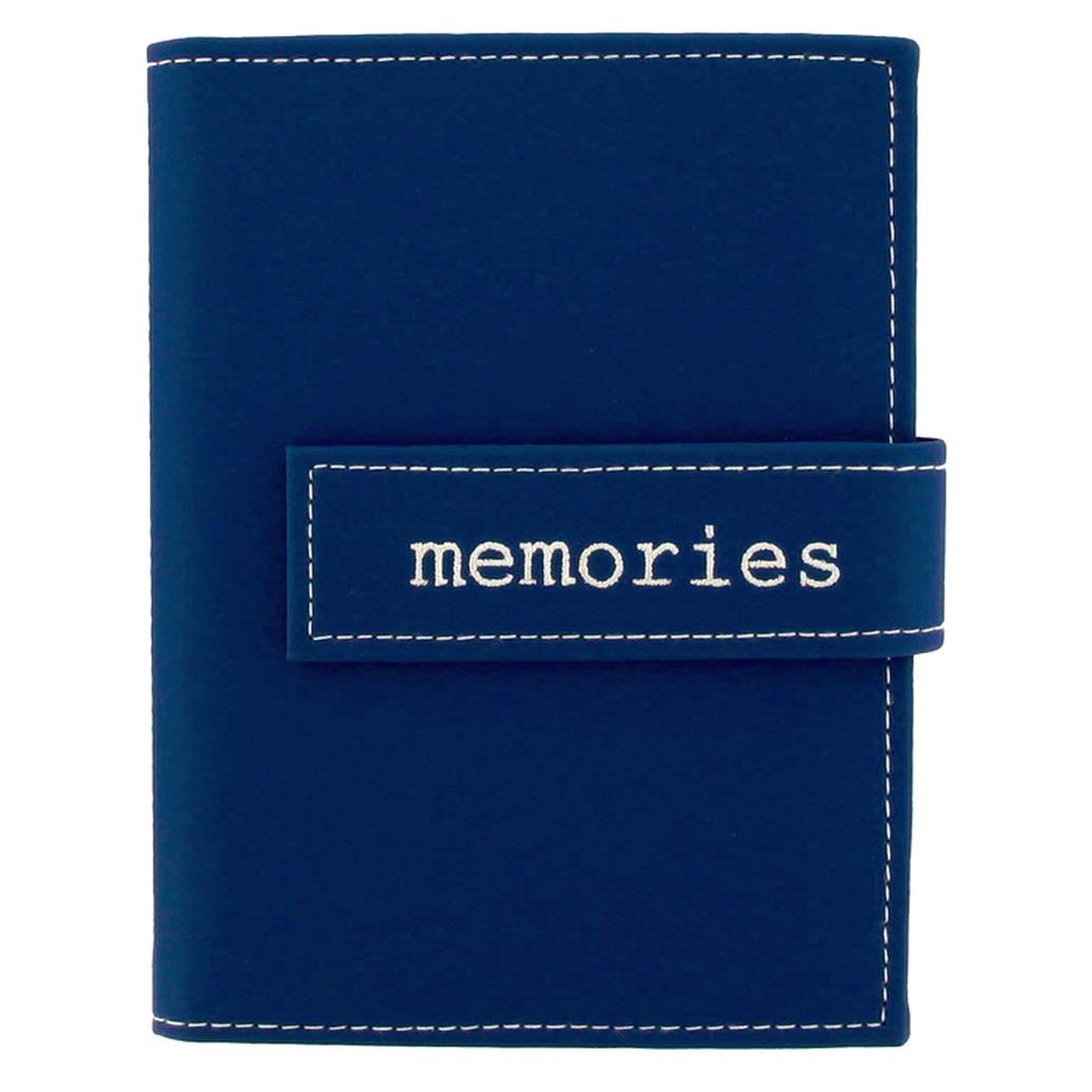 Pioneer 4 x 6 In. Expressions Embroidered Photo Album - Blue - 36 Photos