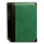 Pioneer 4 x 6 In. Ledger Bi-Directional Photo Album (300 Photos)-Green 0