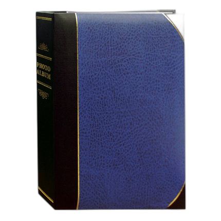 Pioneer 4 x 6 In. Ledger Bi-Directional Photo Album (300 Photos) - Navy Blue