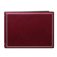 Pioneer 12 x 16.24 In. Magnetic Page X-Pando Album (20 Photos) - Burgundy 0