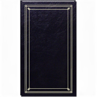 Pioneer Photo Albums Slim Line Post-Style Pocket Album (4x6 Photos Black) 0