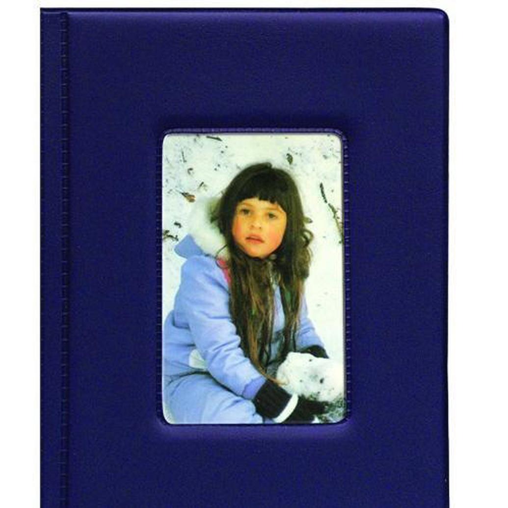 Pioneer 4 x 6 In. Frame Cover Photo Album (24 Photos) - Navy Blue