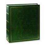 Pioneer Solid Cover Magnetic 3 Ring Photo Album (100 Photos) - Hunter Green 0