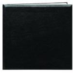 Pioneer 12 x 12 In. Top Loading Leatherette Cover Scrapbook - Black 0