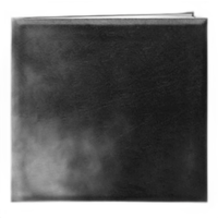 Pioneer 12 x 12 In. Top Loading Leatherette Cover Scrapbook - Black 1