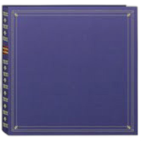 Pioneer 4 x 6 In. Full Size Memo Pocket Photo Album (300 Photos) - Bay Blue 1
