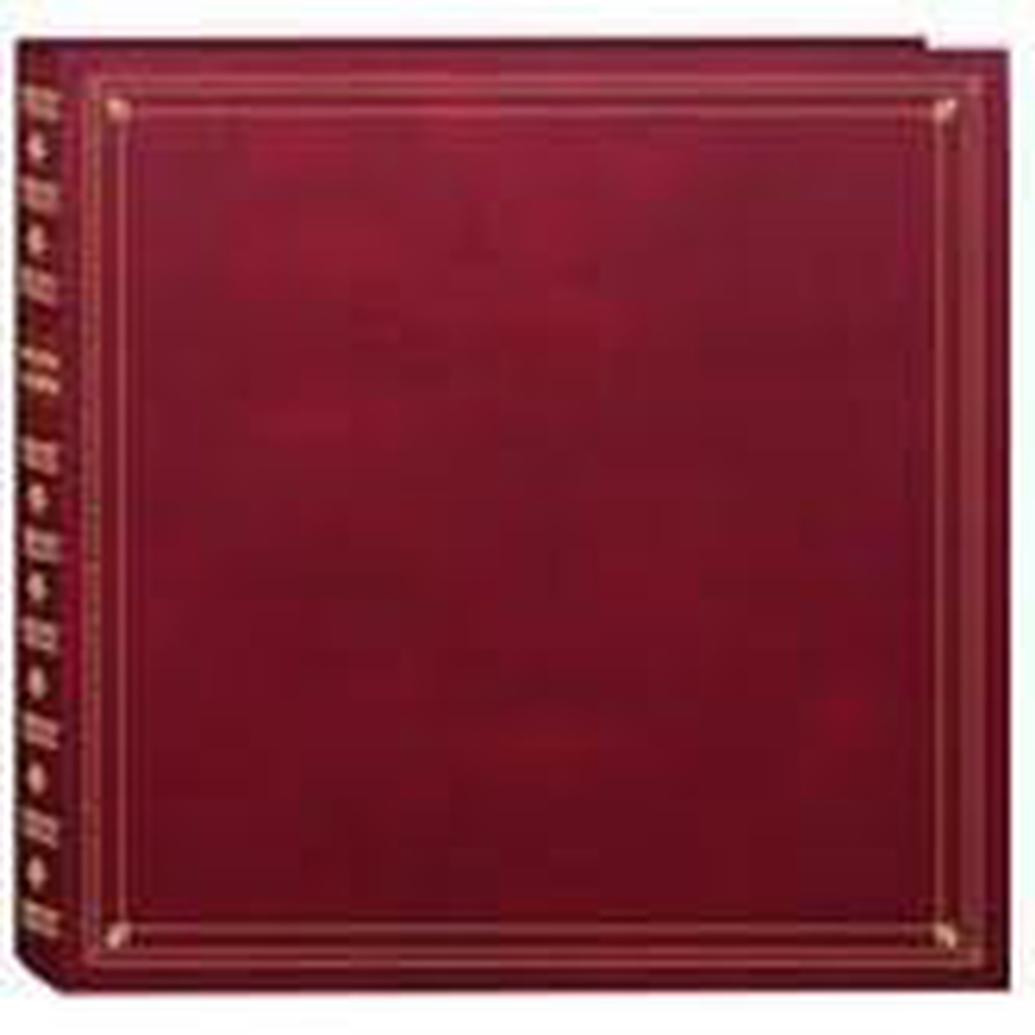Pioneer 4 x 6 In. Full Size Memo Pocket Photo Album (300 Photos) - Burgundy