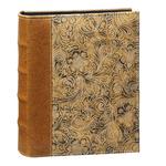 Pioneer 4 x 6 In. Normandy Embossed Scroll Photo Album (208 Photos) - Tan 0