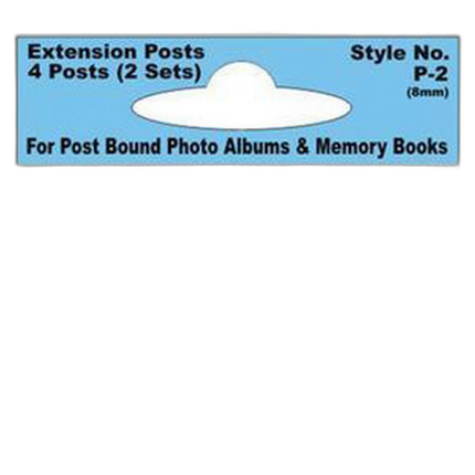 Pioneer Photo Album Extension Posts for Xpando (4 8MM Posts)