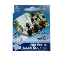Pioneer Photo Mounts Double Sided Self-Stick Square Tabs (250 Photos) 0