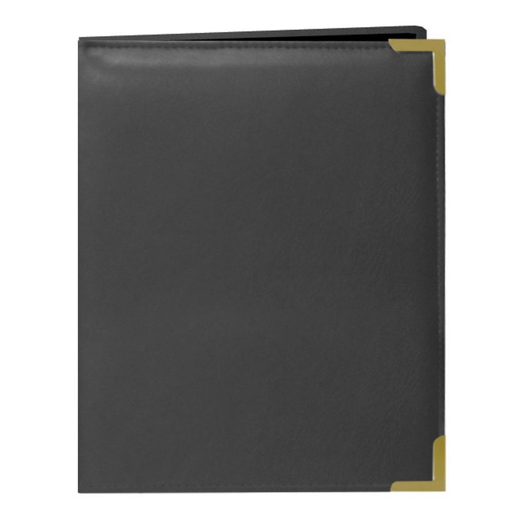 Pioneer Oxford Brass Corner Photo Album (24 2.5x3.5 photos) - Grey