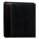Pioneer 4 x 6 In. Faux Suede Photo Album (208 Photos) - Black 0