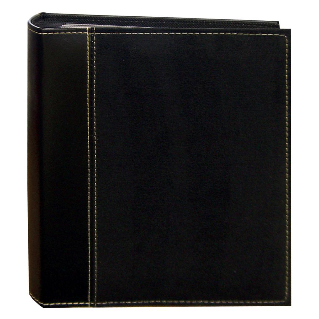 Pioneer 4 x 6 In. Faux Suede Photo Album (208 Photos) - Black