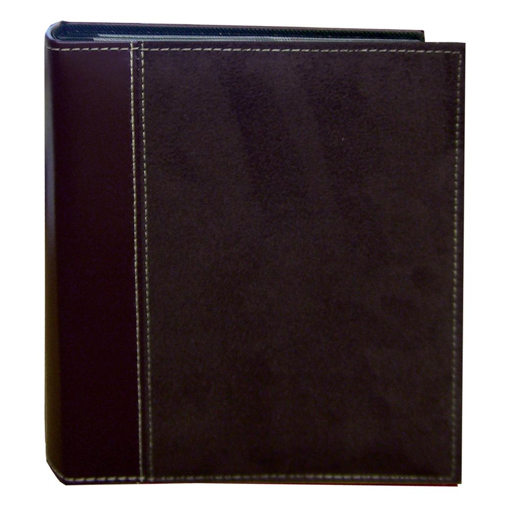 Pioneer 4 x 6 In. Faux Suede Photo Album (208 Photos) - Brown