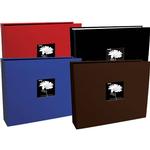 Pioneer 8.5 x 11 In. Binder Fabric Frame 3-Ring Scrapbook - Brown 1