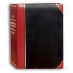 Pioneer 5 x 7 In. Ledger Bi-Directional Photo Album (200 Photos) - Black 0