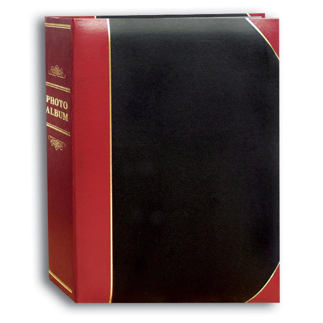 Pioneer 5 x 7 In. Ledger Bi-Directional Photo Album (200 Photos) - Black
