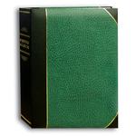 Pioneer 5 x 7 In. Ledger Bi-Directional Photo Album (200 Photos) - Green 0