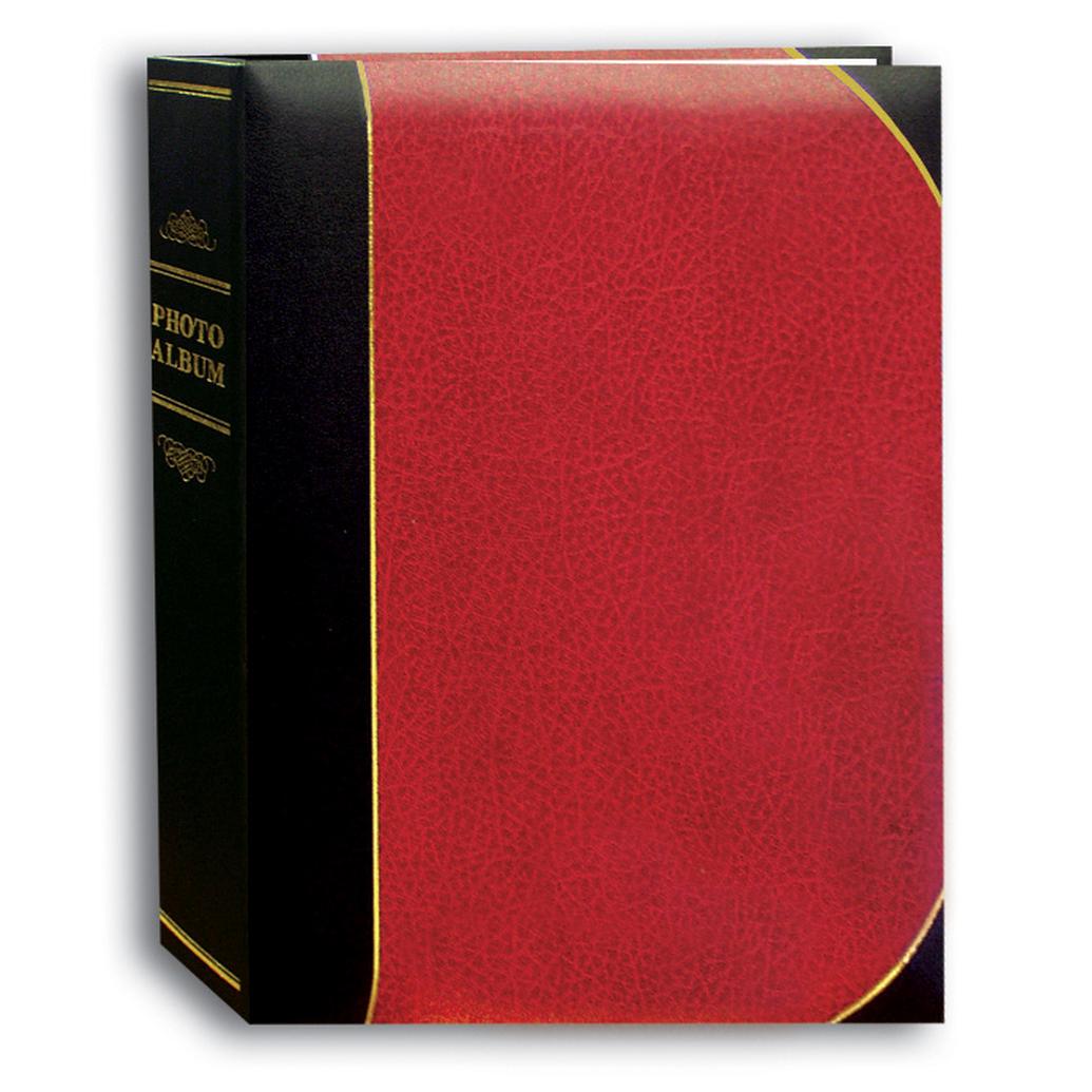 Pioneer 5 x 7 In. Ledger Bi-Directional Photo Album (200 Photos) - Red