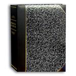 Pioneer 5 x 7 In. Ledger Bi-Directional Photo Album (200 Photos) - Silver 0