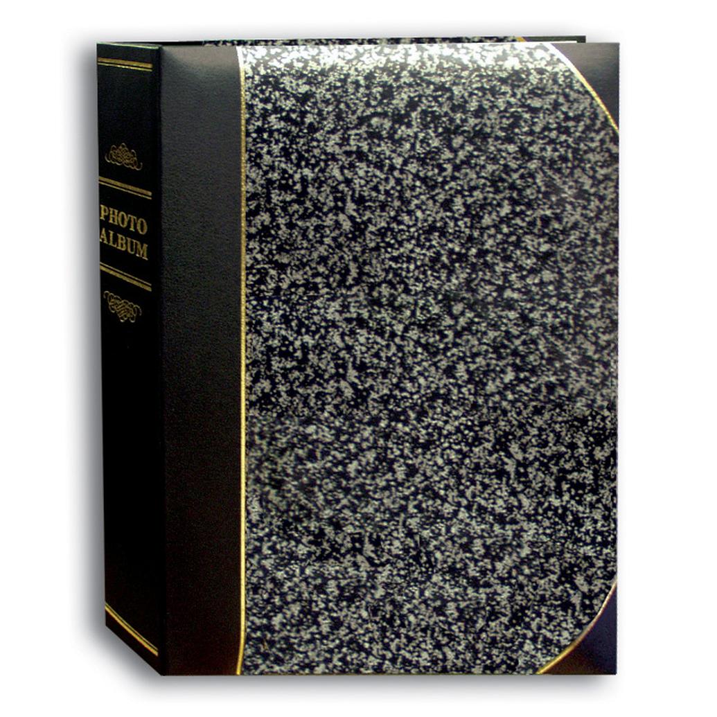 Pioneer 5 x 7 In. Ledger Bi-Directional Photo Album (200 Photos) - Silver