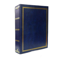 Pioneer 9 x 10 In. Magnetic 3-Ring Photo Album (100 Pages) - Navy Blue 0