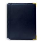 Pioneer 4 x 6 In. Oxford Brass Corner Photo Album (208 Photos) - Blue 0