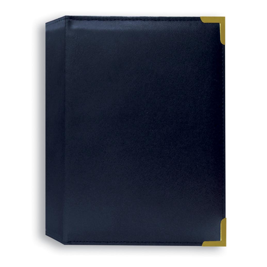 Pioneer 4 x 6 In. Oxford Brass Corner Photo Album (208 Photos) - Blue