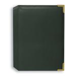 Pioneer 4 x 6 In. Oxford Brass Corner Photo Album (208 Photos) - Green 0