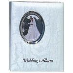 Pioneer 4 x 6 In. Oval Framed Wedding Memo Album (200 Photos) 0