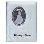 Pioneer 4 x 6 In. Oval Framed Wedding Memo Album (100 Photos) 0