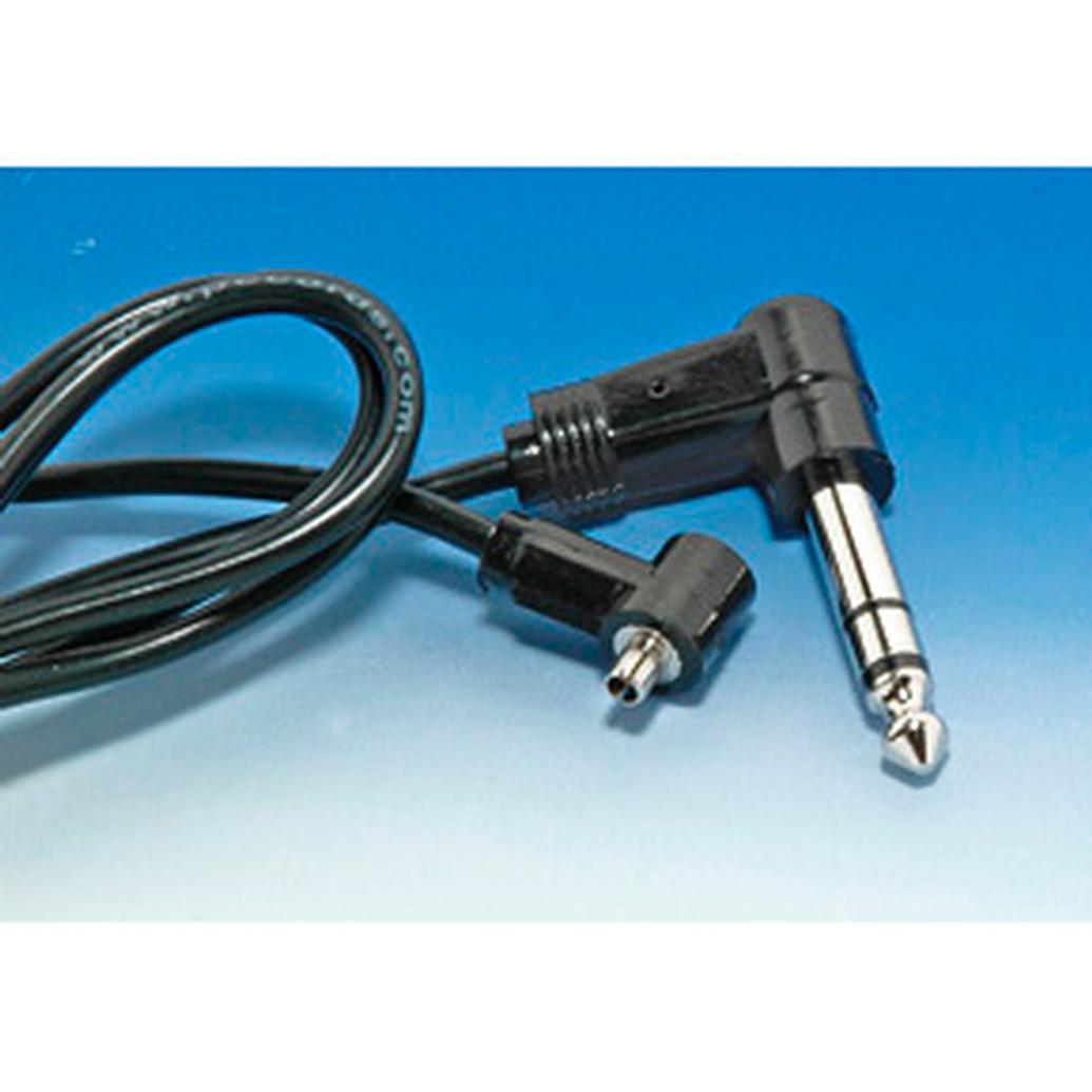 Paramount 15ft Straight PC Male To White Lighting 1/4 In Phono Cord (WL-15S)